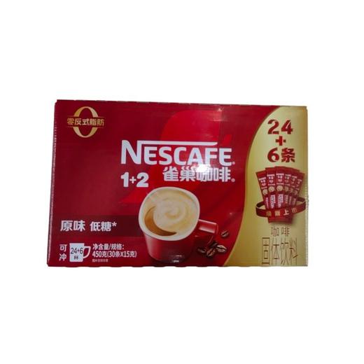 雀巢咖啡1+2原味条装（盒）15g*30 商品图0