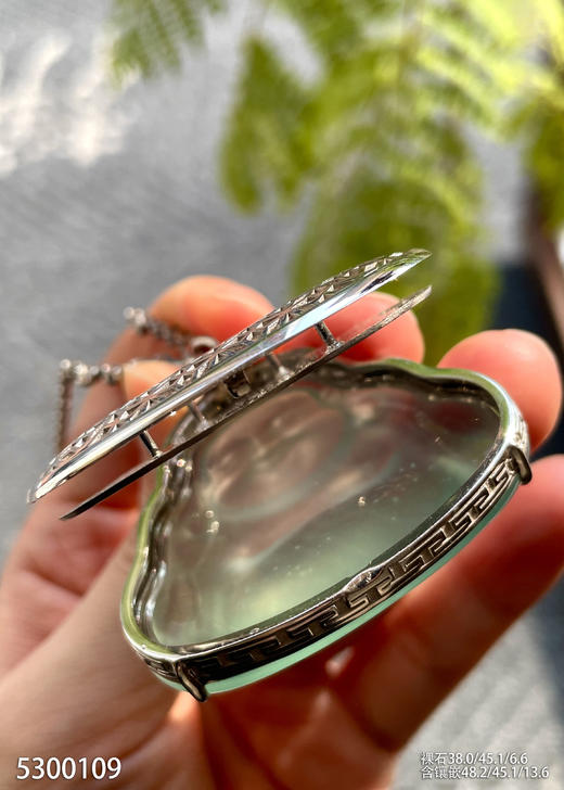 高冰种飘翠木那佛公吊坠【5300109】具体价格微信咨询 商品图7