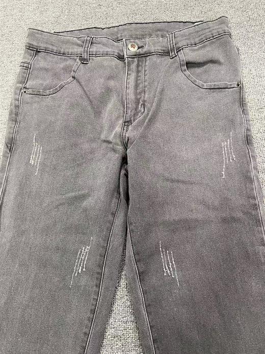 罗&蒙-高弹力修身百搭牛仔裤 商品图7