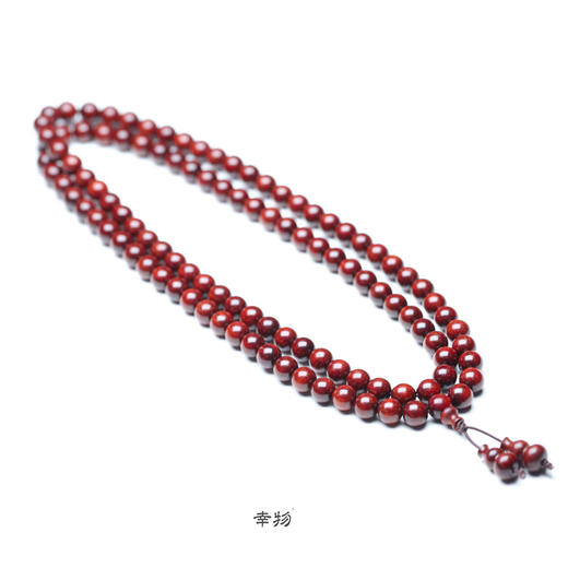 【青山特惠】0.8*108颗4.5星小叶紫檀手串 t9 商品图5