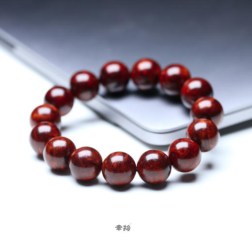 【青山特惠】1.5*15颗 5星嫩瘤半满瘤疤小叶紫檀手串 t15 商品图4