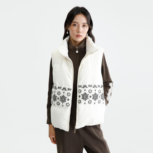 西贝伦羽绒马甲S28D6950 商品图3