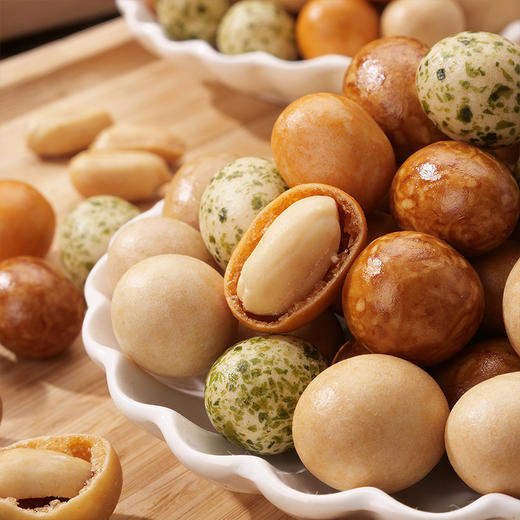 刻凡 鱼皮花生（罐装）278g 商品图3