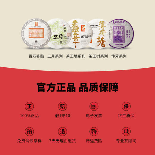 【百万补贴】元昌号2019年易武正山生茶357克 商品图4