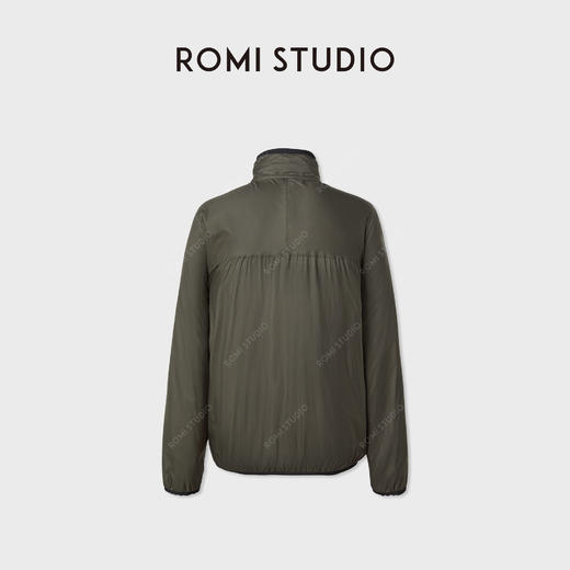 ROMI STUDIO"率性自我"轻盈不压身双面夹克立领外套RWCAWD5640 商品图2