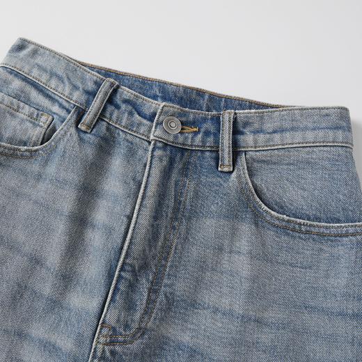 ROMI STUDIO“复古怀旧”土耳其进口斜纹肌理感牛仔裤 RW24AX80915 商品图2