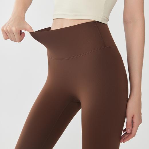 锦氨加绒瑜伽裤女高弹薄绒运动紧身裤秋冬保暖蜜桃臀健身打底裤女BMMZ-228 商品图1