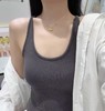 【GZ】无忧购49元2件时尚法式U领背心超多经典颜色显瘦吊带5870（截单后3-5天发货) 商品缩略图2