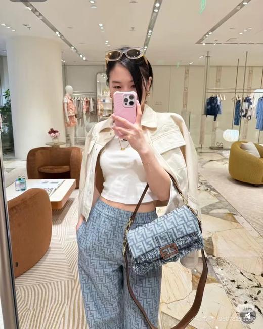 D100264慵懒街头感单肩腋下都不是问题法棍包 商品图3