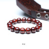 【青山特惠】琴料 12*13mm360度鱼鳞多金星半满火焰纹小叶紫檀手串 t12 商品缩略图0