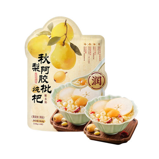 MM 山姆 秋梨阿胶炖枇杷糖水料 864g 商品图0