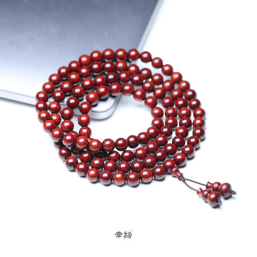 【青山特惠】0.8*108颗4.5星小叶紫檀手串 t9 商品图9