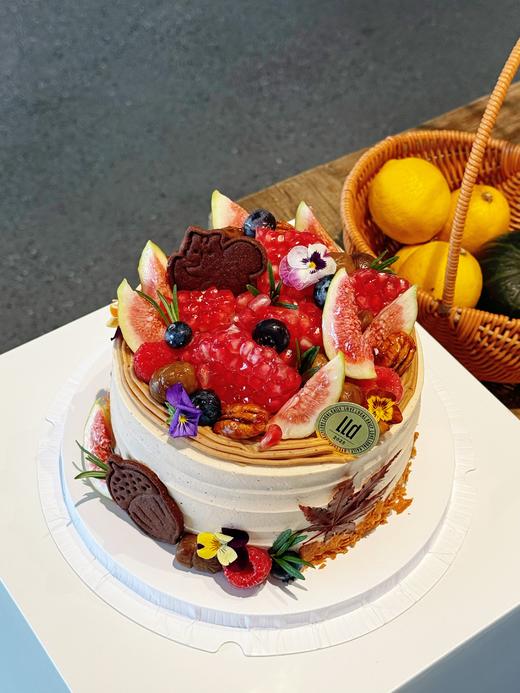 秋日吉栗 伯爵红茶栗子榛果脆脆 · 奶油蛋糕 商品图5