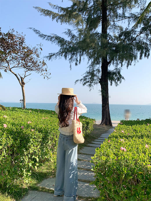 <曾小咸推荐>4.8现货秒杀！微信超特价！珍珠扣蕾丝花边衬衫 日常149.99 立减60 秒杀89.99！ 商品图12