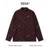 SDSA男士秋冬新款痞帅男装韩版撞色花卉半高领长袖T恤百搭复古潮 商品缩略图0