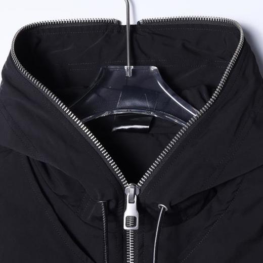 SDSA男士秋冬新款痞帅男装纯色抽绳拉链假两件夹克显瘦百搭外套 商品图1