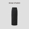 ROMI STUDIO“智性优雅 ”高密精仿羊毛抗皱有型中古半裙RWCAXT4829 商品缩略图1