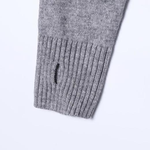 26538SDSA男士秋冬新款痞帅男装极简风拉链无领开衫针织衫毛衣百搭时尚 商品图4