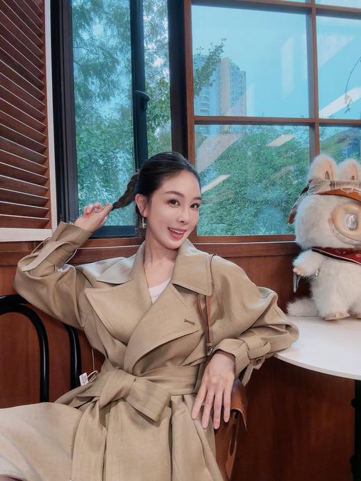PIAN AI冷小姐#高订款气质咖色风衣 商品图1