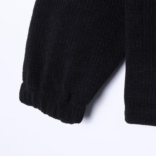 WY1129SDSA男士秋冬新款痞帅男装韩版绒面拼接半拉链立领连帽卫衣时尚潮 商品图3