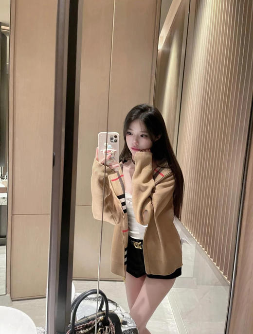 巴宝莉 山羊绒外套  男女同款 双面针织(SS) 商品图3