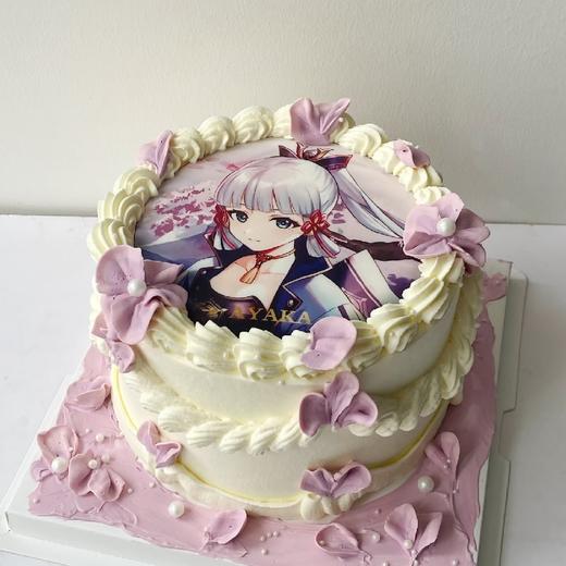 动漫卡通人物打印照片蛋糕006 商品图0