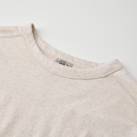 ROMI STUDIO“舒适轻盈”麻棉混纺四季穿插肩袖打底上衣RWCASU6408 商品图3