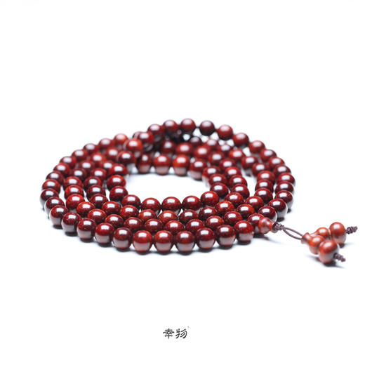 【青山特惠】0.8*108颗4星小叶紫檀手串 t8 商品图0