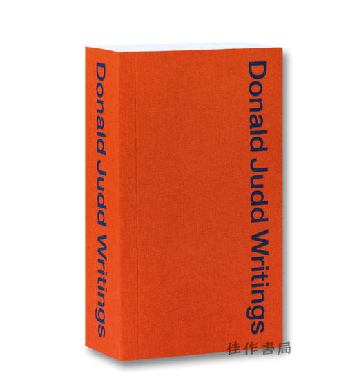 【预售】Donald Judd Writings (Judd Foundation) / 唐纳德·贾德著作（贾德基金会） 商品图0