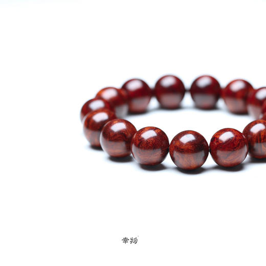 【青山特惠】1.5*15颗 5星嫩瘤半满瘤疤小叶紫檀手串 t15 商品图2