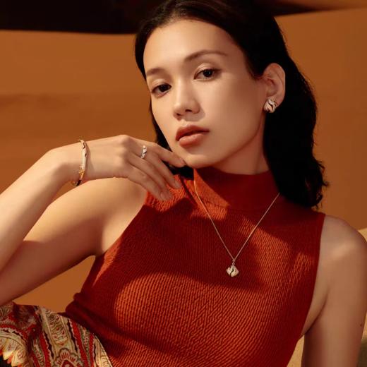 2楼「新品」Fellala/翡拉拉「觉色敦煌3.0」系列耳钉货号925424106吊牌价869现价782 商品图2