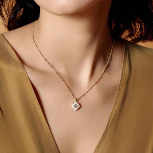 2楼「新品」Fellala/翡拉拉「简奢时尚4.0」系列项链货号925425203吊牌价699现价629 商品图3