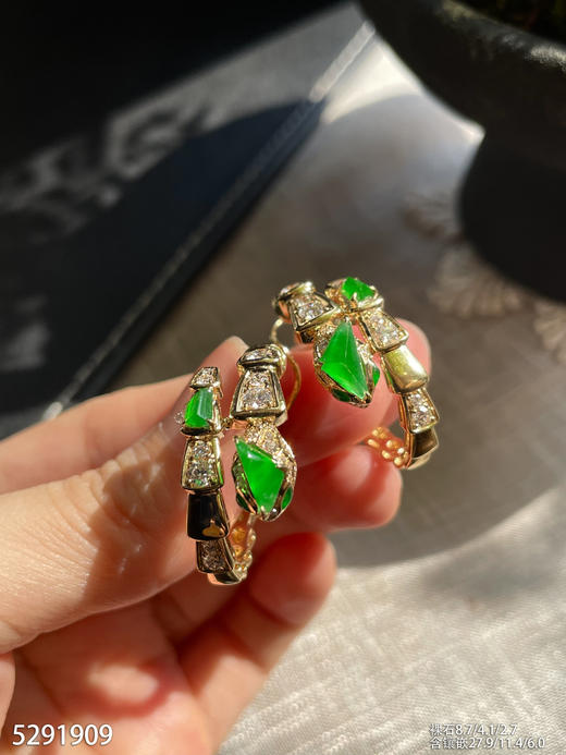 5291909，蛇耳钉。具体价格微信咨询 商品图5