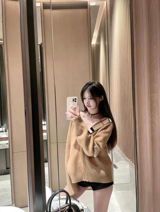 巴宝莉 山羊绒外套  男女同款 双面针织(SS) 商品图5