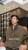 073227SDSA男士秋冬新款痞帅男装复古纯色立领夹克美式百搭时尚宽松外套 商品缩略图0