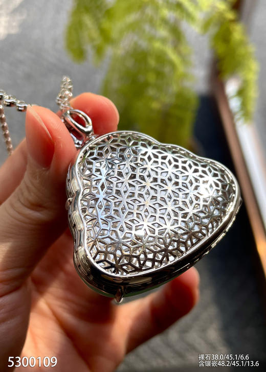 高冰种飘翠木那佛公吊坠【5300109】具体价格微信咨询 商品图8