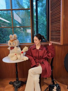 PIAN AI冷小姐# 2色短款风衣外套