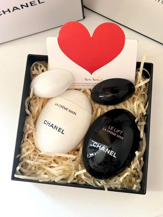 D100226小香黑白鹅蛋滋润不油腻护手霜套盒 商品图0