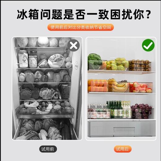 冰箱鸡蛋收纳盒食品级水果分装饺子保鲜盒冰柜冷冻储物整理置物盒 商品图1