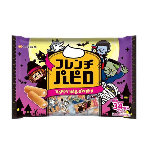 日本七尾奶油夹心饼干卷231g 商品图5