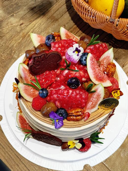 秋日吉栗 伯爵红茶栗子榛果脆脆 · 奶油蛋糕 商品图4