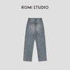 ROMI STUDIO“复古怀旧”土耳其进口斜纹肌理感牛仔裤 RW24AX80915 商品缩略图1
