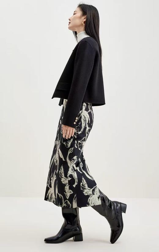 100%双面羊毛孙俪同款短款大衣外套 商品图8