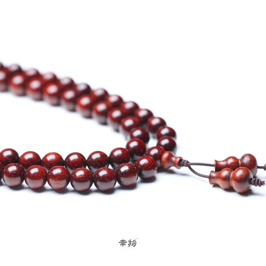 【青山特惠】0.8*108颗4星小叶紫檀手串 t8 商品图6