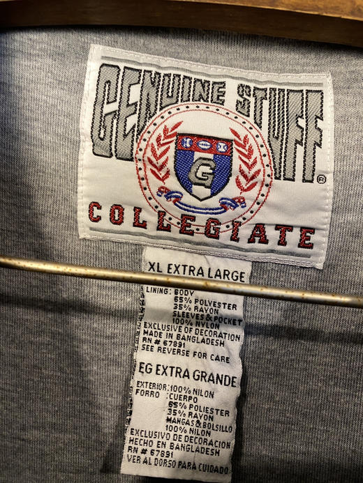 Y2K Vintage GENUINE STUFF 运动罩衫_SLSS(XL) 商品图2