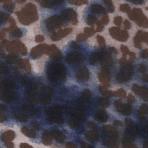 T4851SDSA男士秋冬新款痞帅男装潮牌扎染豹纹半高领长袖T恤百搭打底衫 商品图3