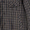 SDSA男士秋冬新款痞帅男装美式撞色格子拼接连帽衬衫宽松时尚衬衣 商品缩略图2