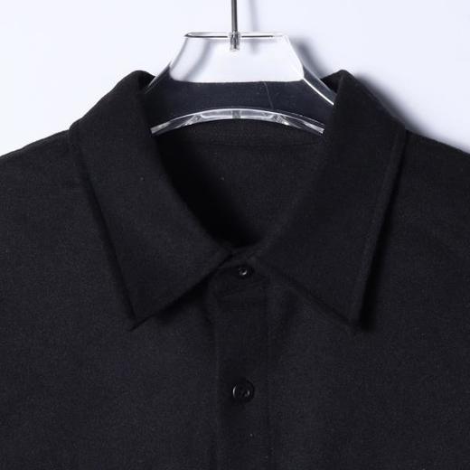 39607SDSA男士秋冬新款痞帅男装休闲口袋拼接翻领长袖衬衫百搭宽松衬衣 商品图2