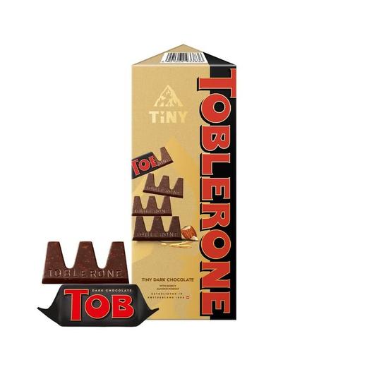 MM 山姆 Toblerone瑞士三角 迷你黑巧克力制品含蜂蜜及巴旦木糖分享装 448g 商品图0