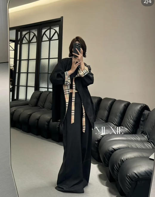 原单潮牌风衣（中长款）上身图仅供参考❗️ 商品图0